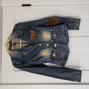 Distressed Jean Jacket